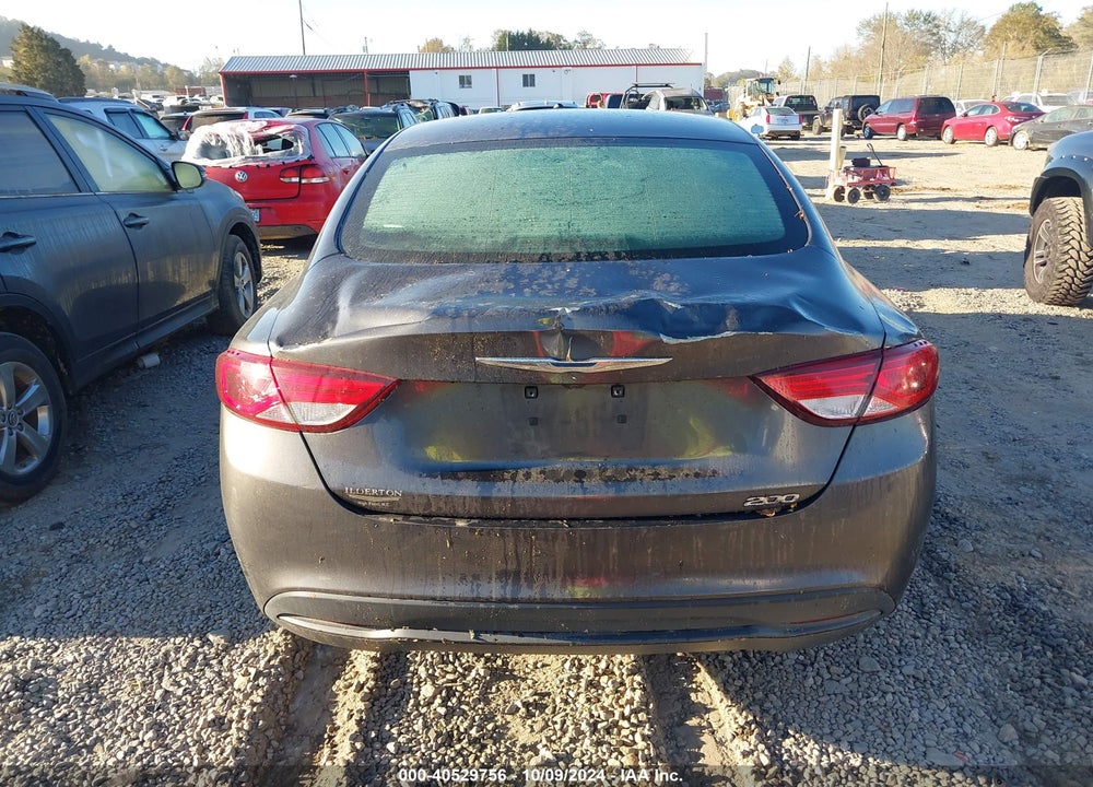 2016 CHRYSLER 200 TOURING VIN: 1C3CCCFB6GN191634