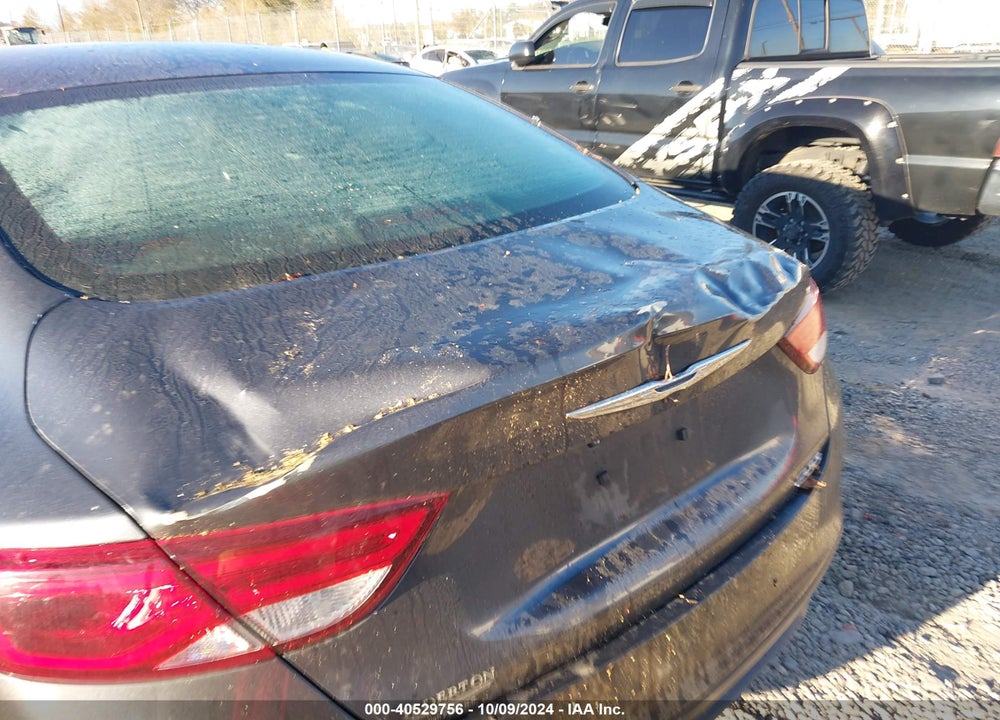 2016 CHRYSLER 200 TOURING VIN: 1C3CCCFB6GN191634