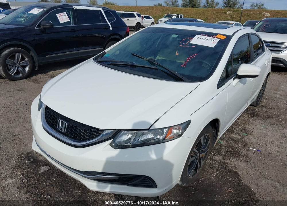 2015 HONDA CIVIC EX VIN: 19XFB2F88FE081780