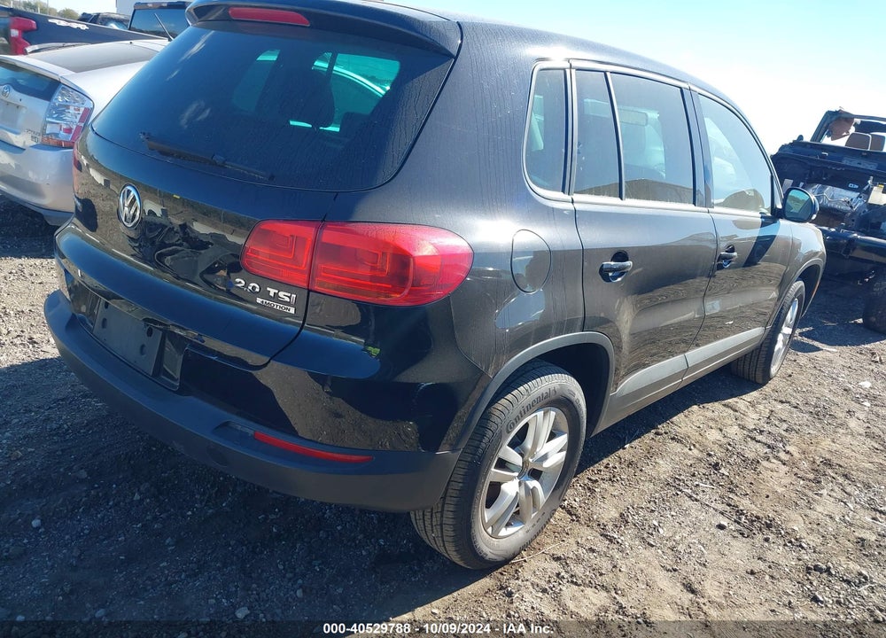 2013 VOLKSWAGEN TIGUAN S VIN: WVGBV7AX7DW508818