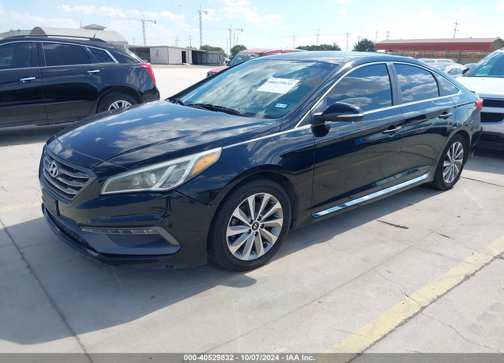 2016 HYUNDAI SONATA SPORT VIN: 5NPE34AF6GH267874