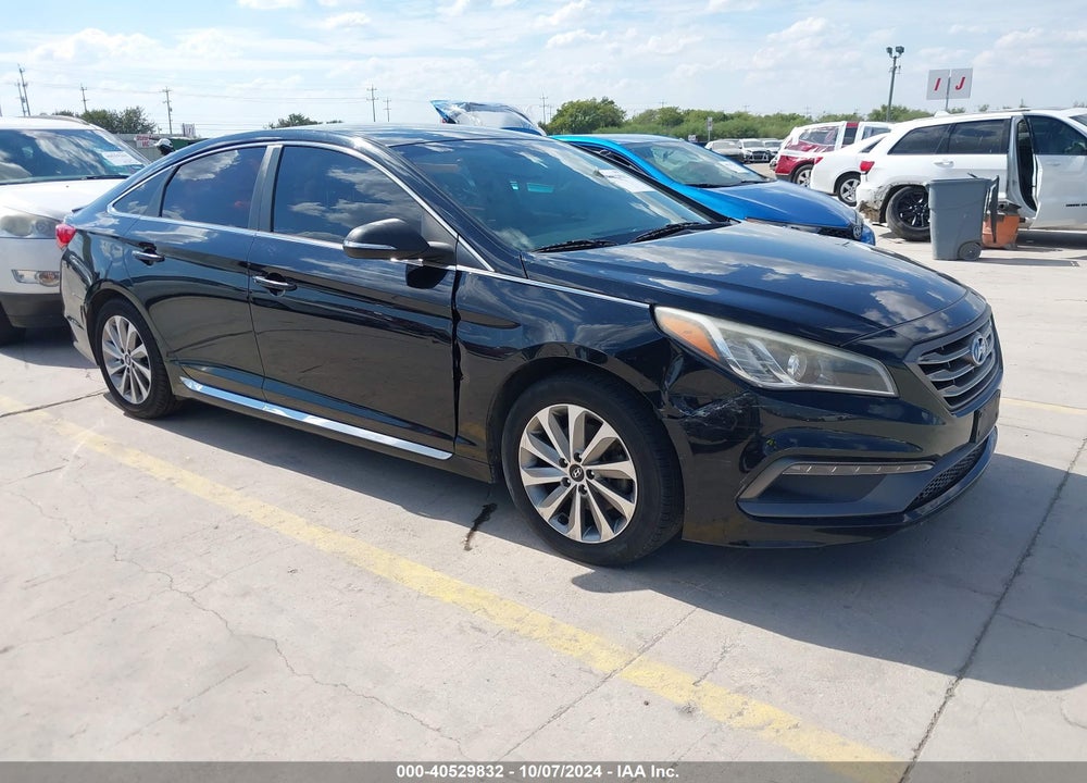 2016 HYUNDAI SONATA SPORT VIN: 5NPE34AF6GH267874
