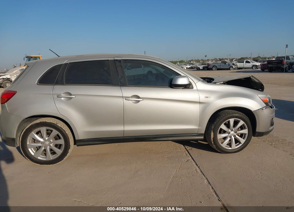 2015 MITSUBISHI OUTLANDER SPORT ES VIN: 4A4AP3AU7FE054659