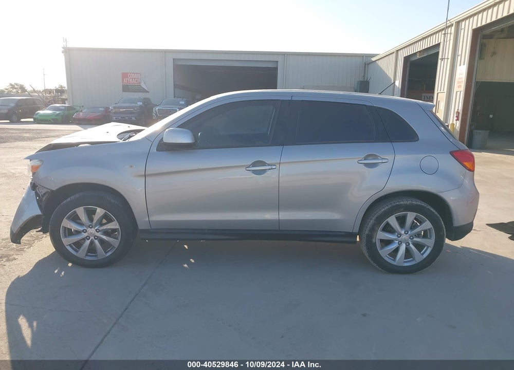 2015 MITSUBISHI OUTLANDER SPORT ES VIN: 4A4AP3AU7FE054659