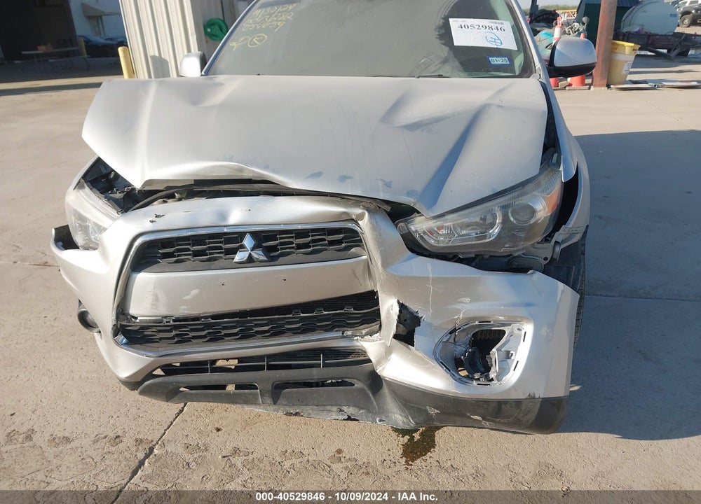 2015 MITSUBISHI OUTLANDER SPORT ES VIN: 4A4AP3AU7FE054659