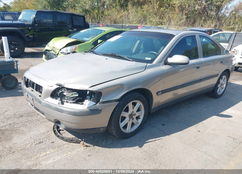 2001 VOLVO S60 2.4T VIN: YV1RS58D712010000