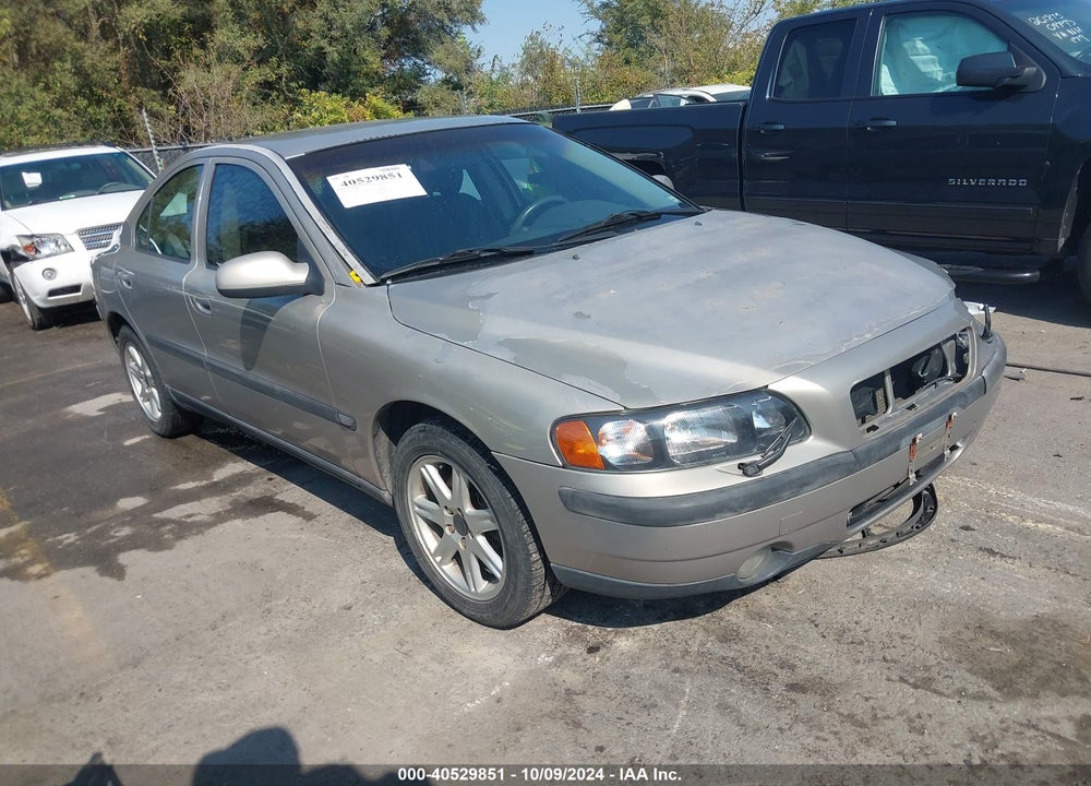 2001 VOLVO S60 2.4T VIN: YV1RS58D712010000