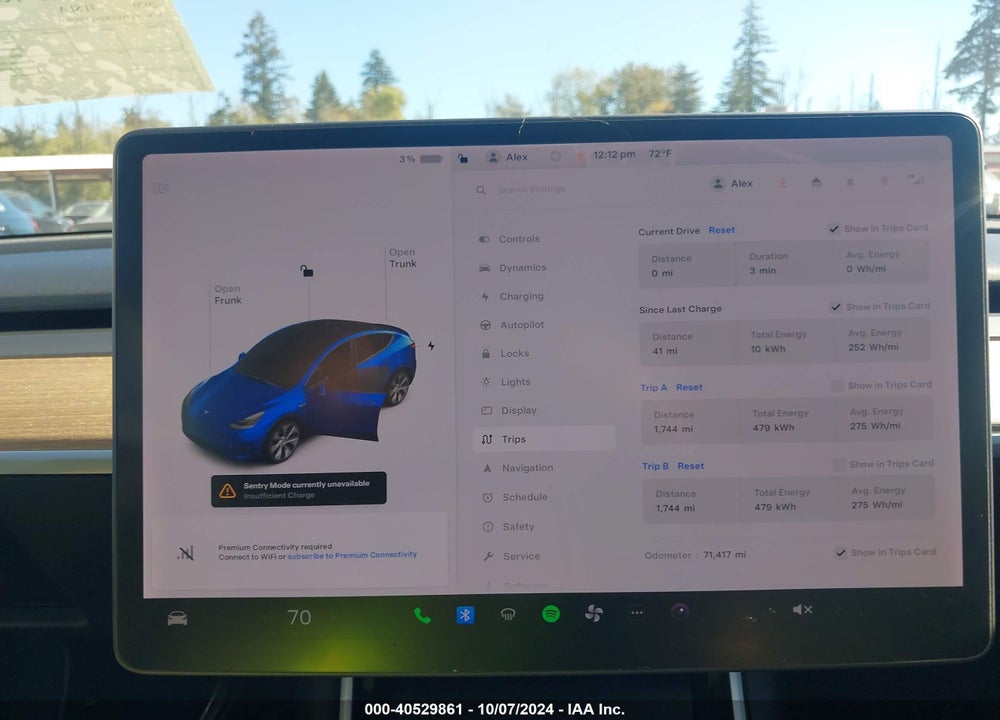 2020 TESLA MODEL Y LONG RANGE DUAL MOTOR ALL-WHEEL DRIVE VIN: 5YJYGDEE6LF057805