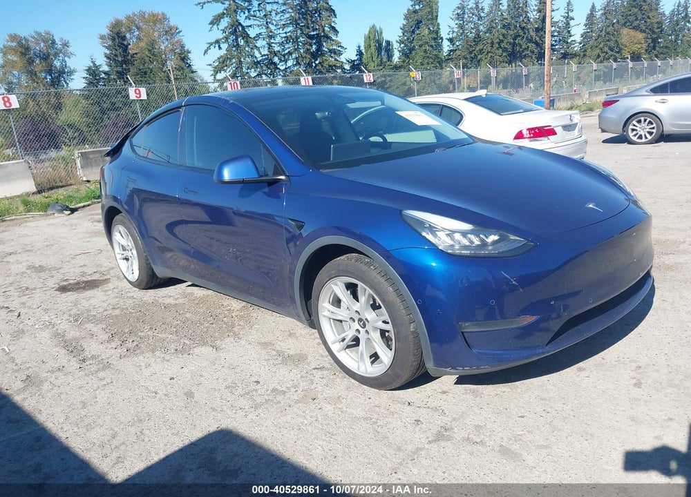 2020 TESLA MODEL Y LONG RANGE DUAL MOTOR ALL-WHEEL DRIVE VIN: 5YJYGDEE6LF057805