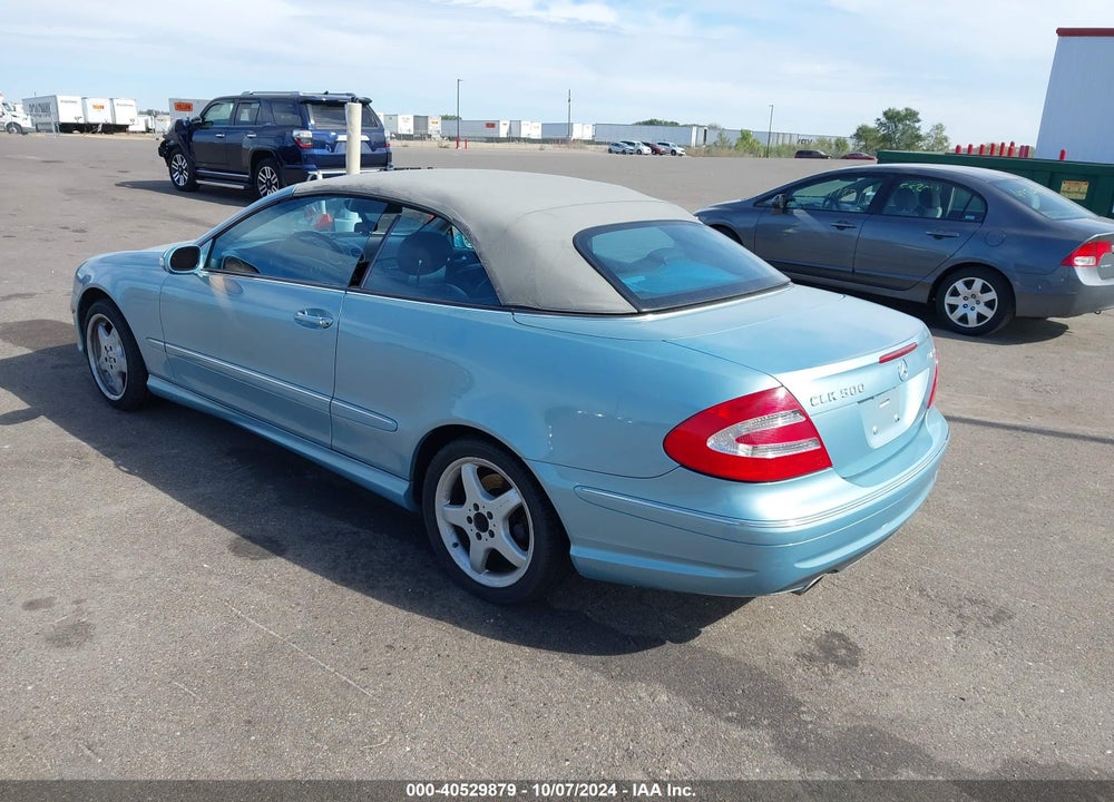 2004 MERCEDES-BENZ CLK 500 VIN: WDBTK75G04T019978