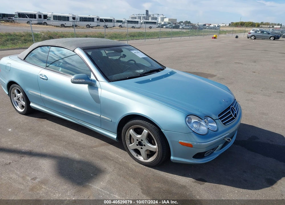 2004 MERCEDES-BENZ CLK 500 VIN: WDBTK75G04T019978