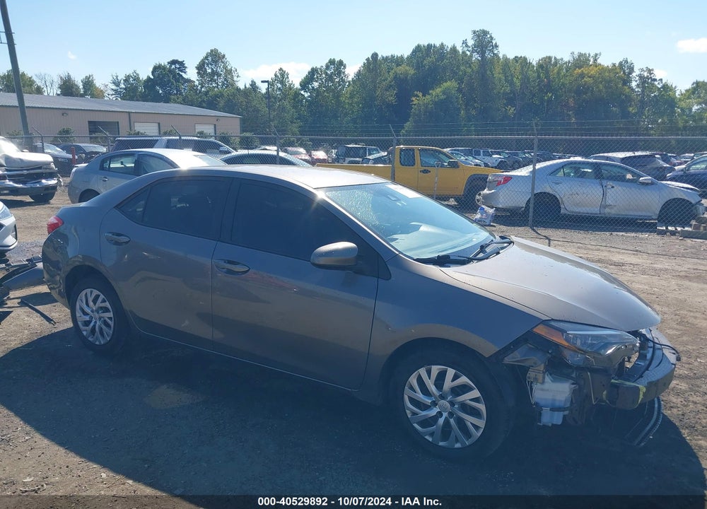 2019 TOYOTA COROLLA LE VIN: 2T1BURHE2KC241858