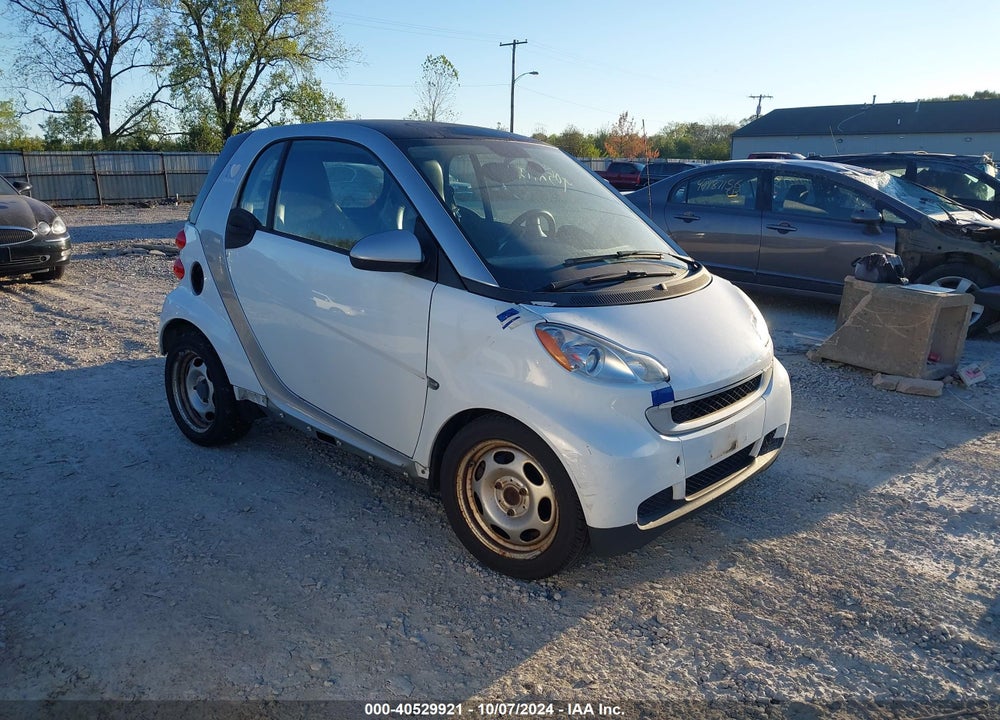 2012 SMART FORTWO PASSION/PURE VIN: WMEEJ3BA6CK569312
