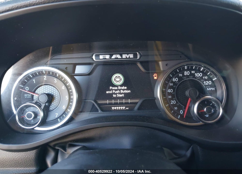 2022 RAM 1500 LAIE  4X4 5'7 BOX VIN: 1C6SRFJT3NN310459