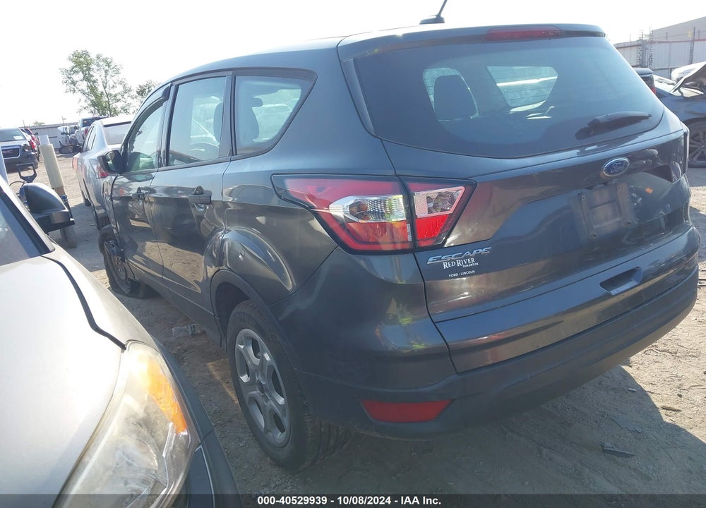 2017 FORD ESCAPE S VIN: 1FMCU0F7XHUB79752