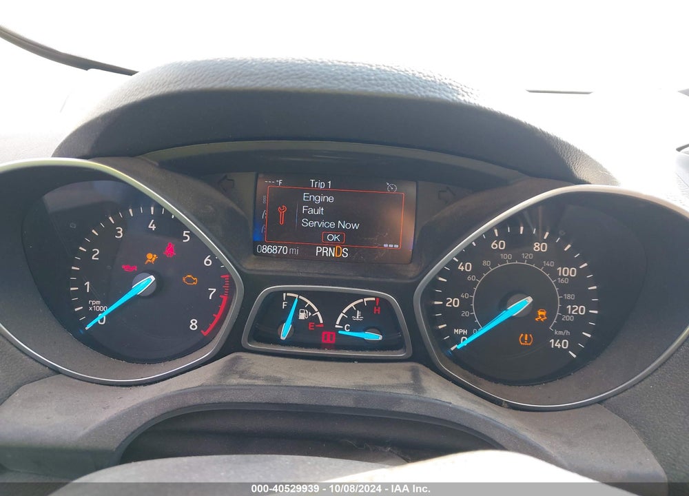 2017 FORD ESCAPE S VIN: 1FMCU0F7XHUB79752