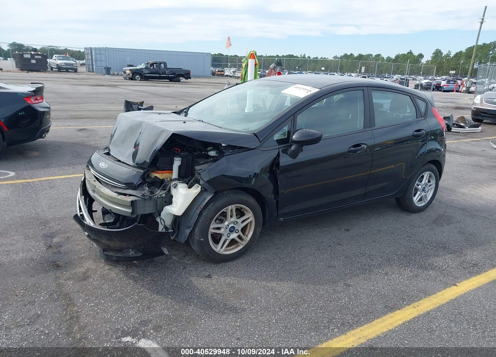 2018 FORD FIESTA SE VIN: 3FADP4EJ9JM115562