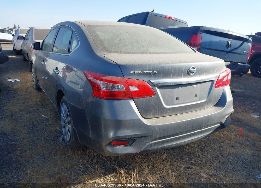 2016 NISSAN SENTRA S VIN: 3N1AB7AP4GY319651