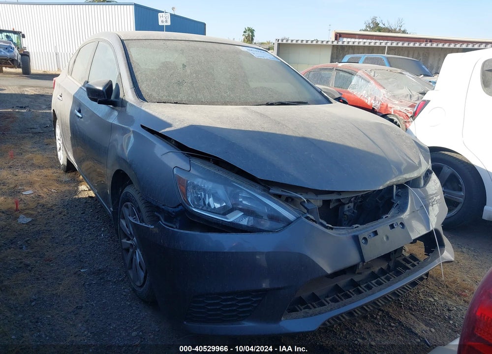 2016 NISSAN SENTRA S VIN: 3N1AB7AP4GY319651