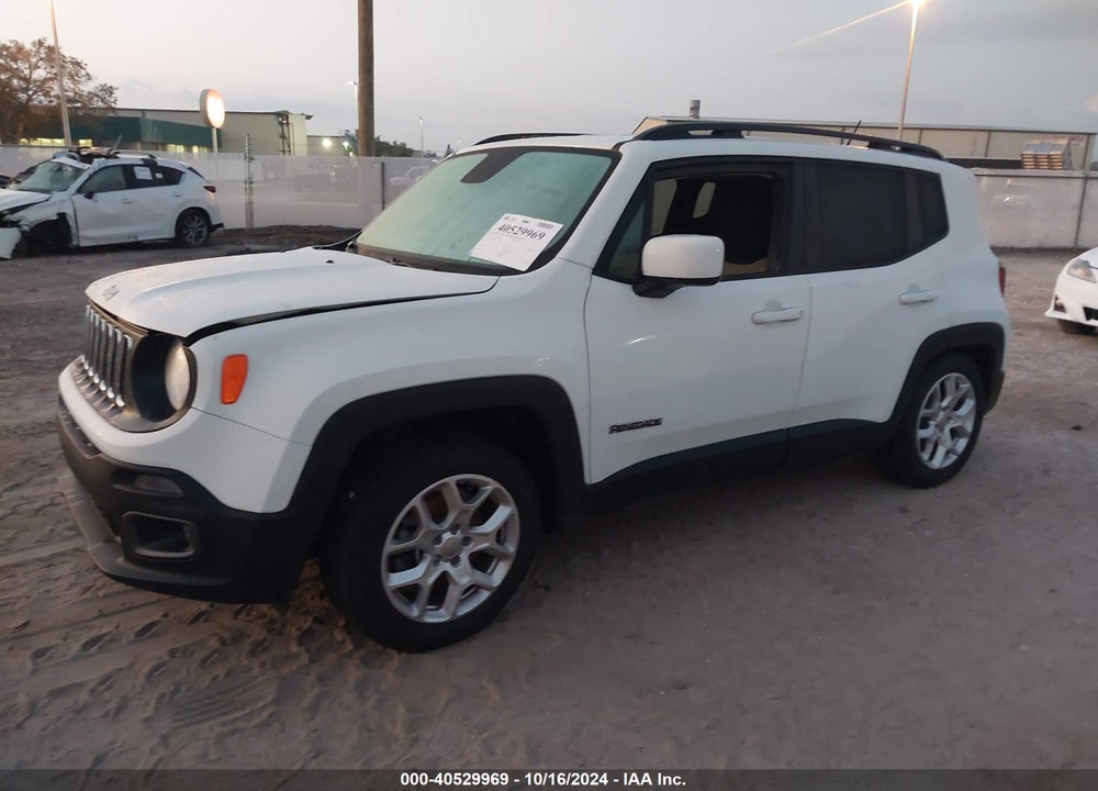 2015 JEEP RENEGADE LATITUDE VIN: ZACCJABT4FPB43673