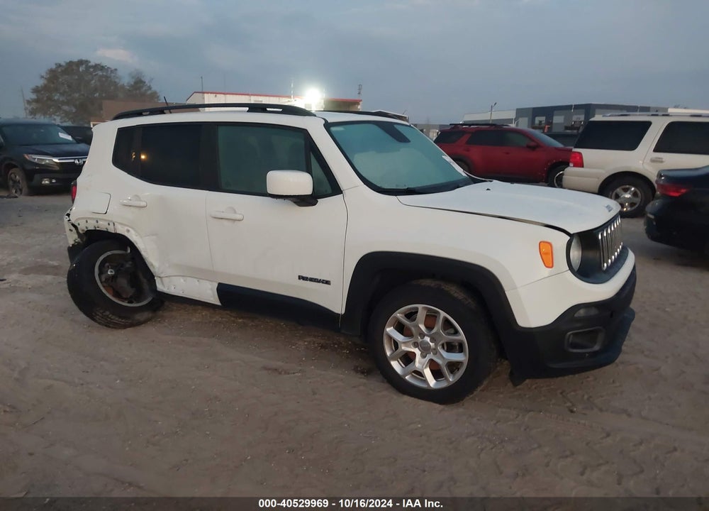 2015 JEEP RENEGADE LATITUDE VIN: ZACCJABT4FPB43673