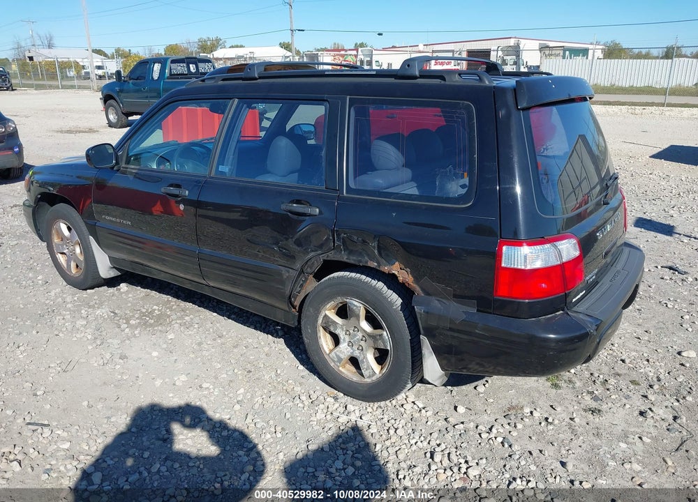 2002 SUBARU FORESTER VIN: JF1SF65622H710759