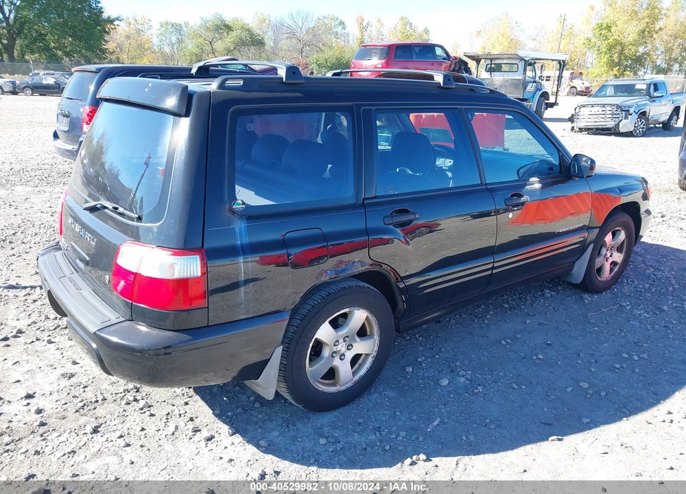 2002 SUBARU FORESTER VIN: JF1SF65622H710759