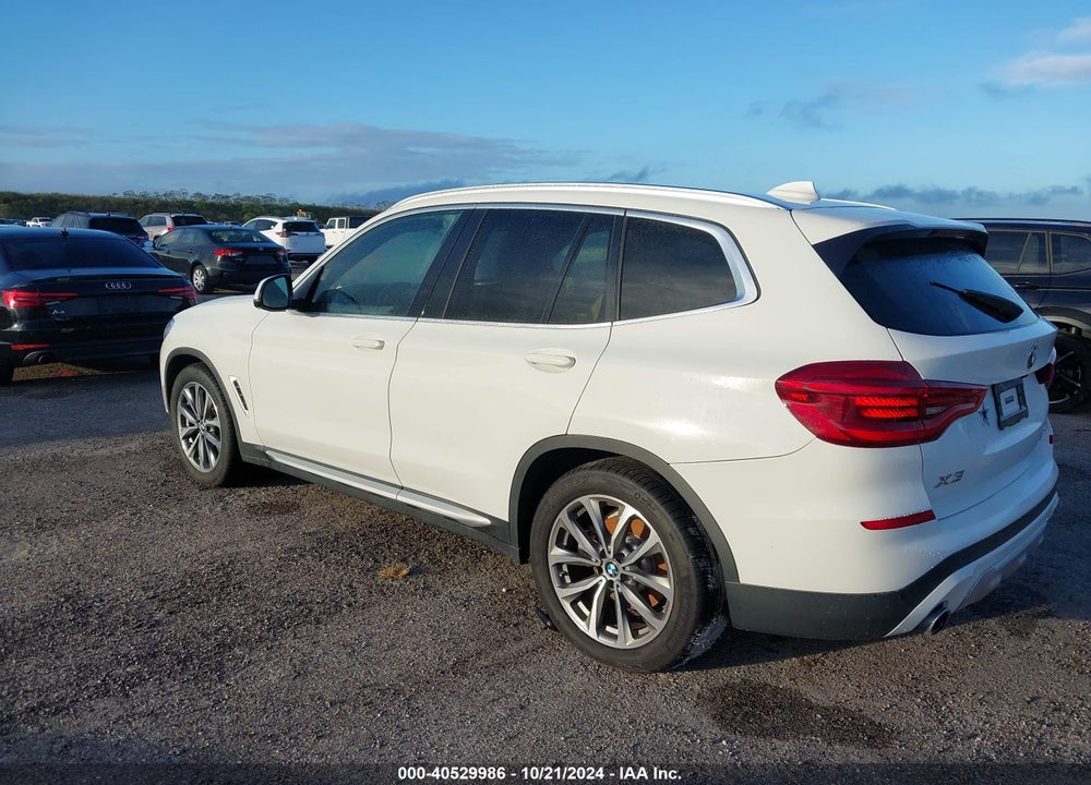 2019 BMW X3 SDRIVE30I VIN: 5UXTR7C50KLE93619