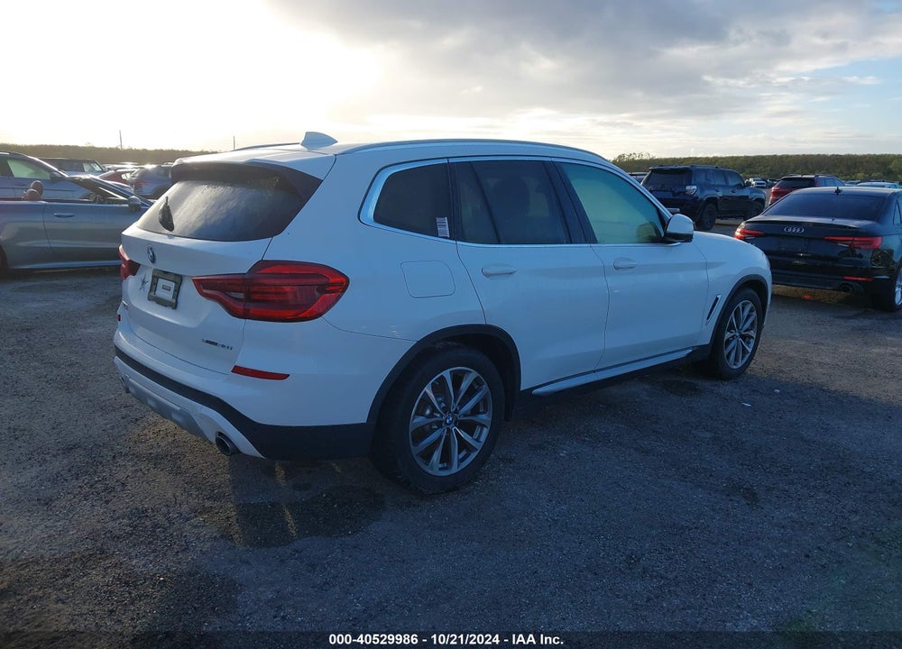 2019 BMW X3 SDRIVE30I VIN: 5UXTR7C50KLE93619