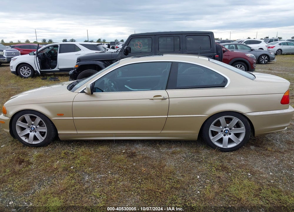 2000 BMW 323CI VIN: WBABM3346YJN63229