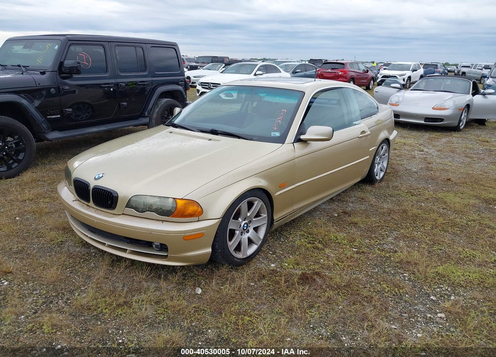 2000 BMW 323CI VIN: WBABM3346YJN63229