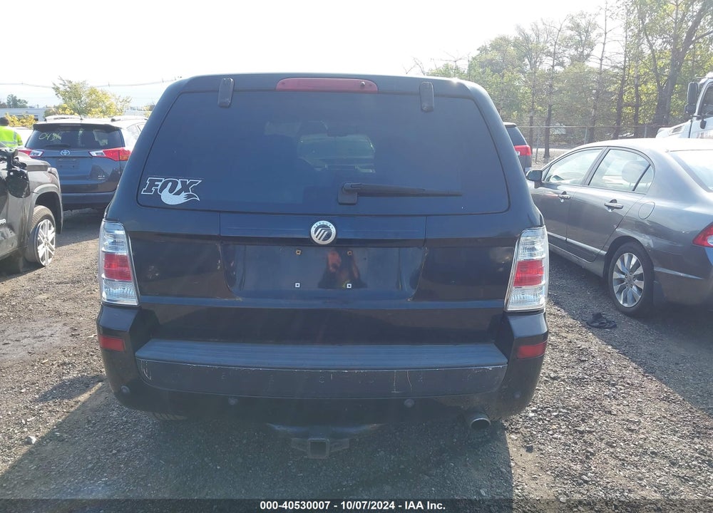 2008 MERCURY MARINER PREMIER VIN: 4M2CU87118KJ37585