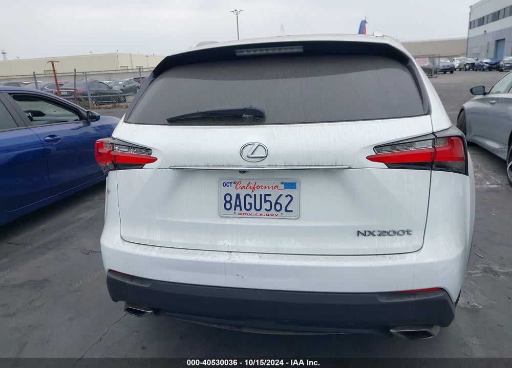 2017 LEXUS NX 200T F SPORT VIN: JTJYARBZ0H2083801