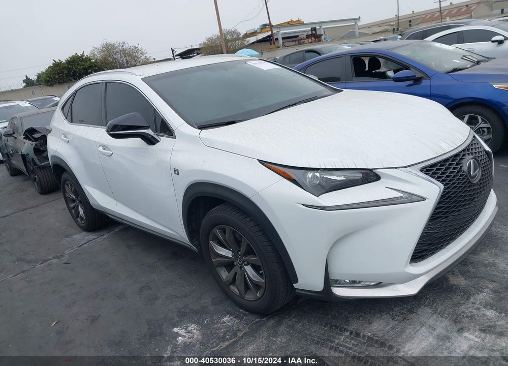 2017 LEXUS NX 200T F SPORT VIN: JTJYARBZ0H2083801