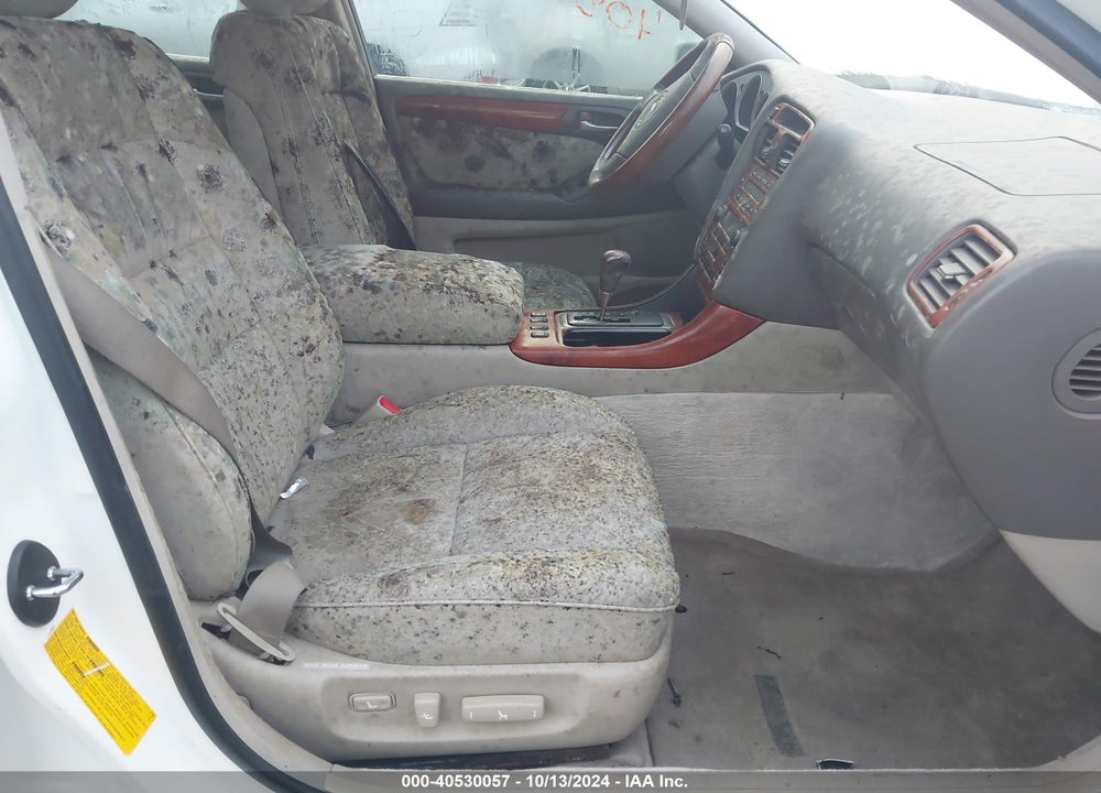2001 LEXUS GS 430 VIN: JT8BL69S810003672