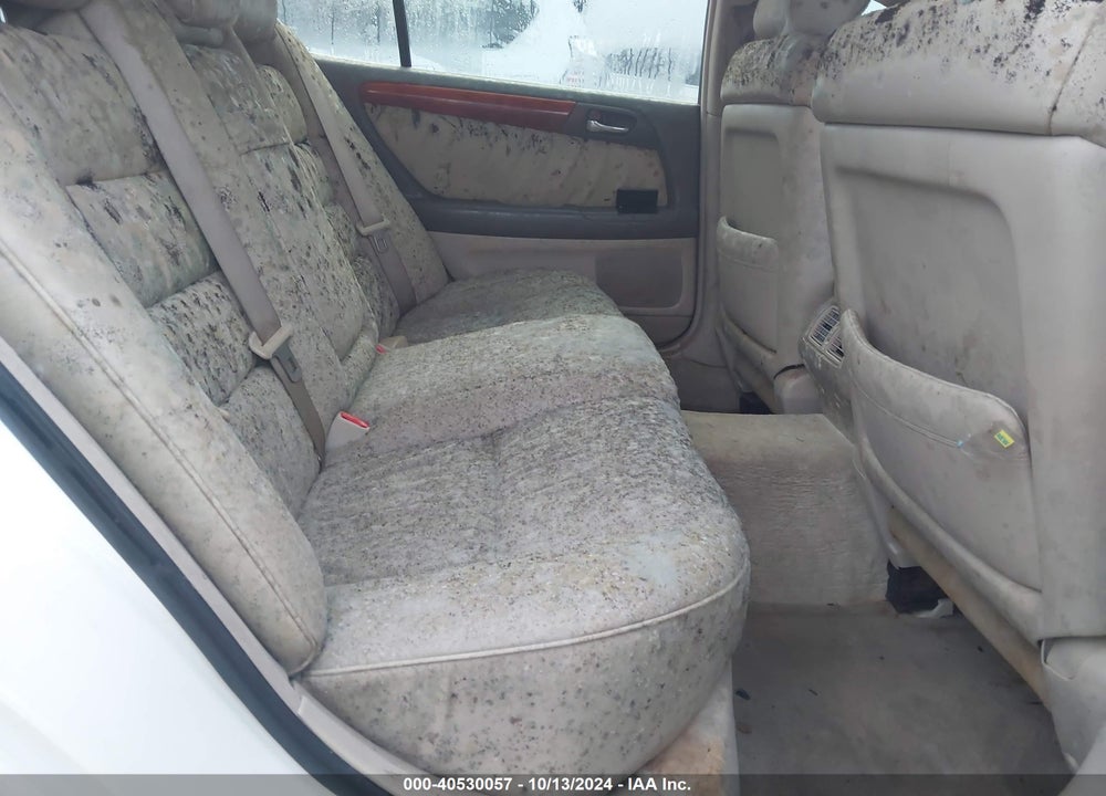 2001 LEXUS GS 430 VIN: JT8BL69S810003672