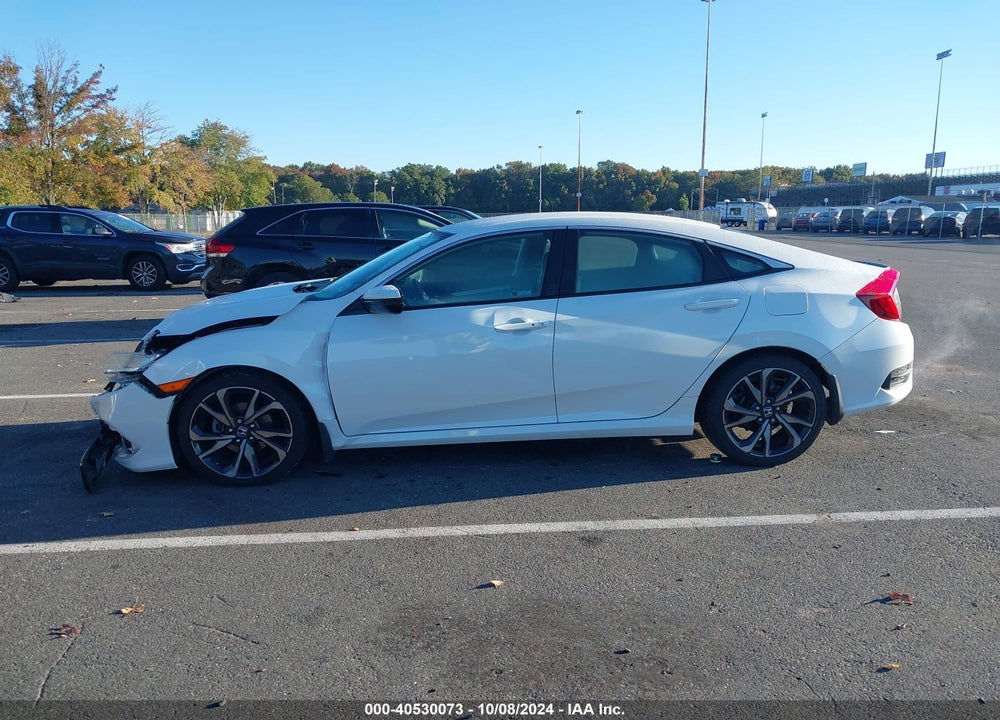 2021 HONDA CIVIC SPORT VIN: 2HGFC2F86MH549683