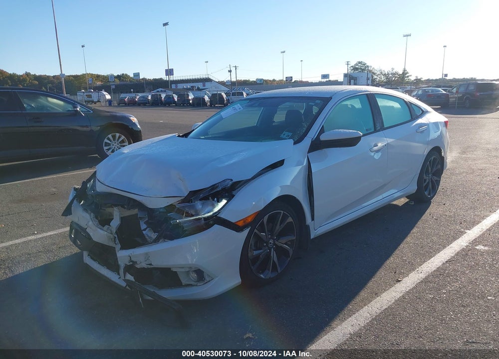 2021 HONDA CIVIC SPORT VIN: 2HGFC2F86MH549683