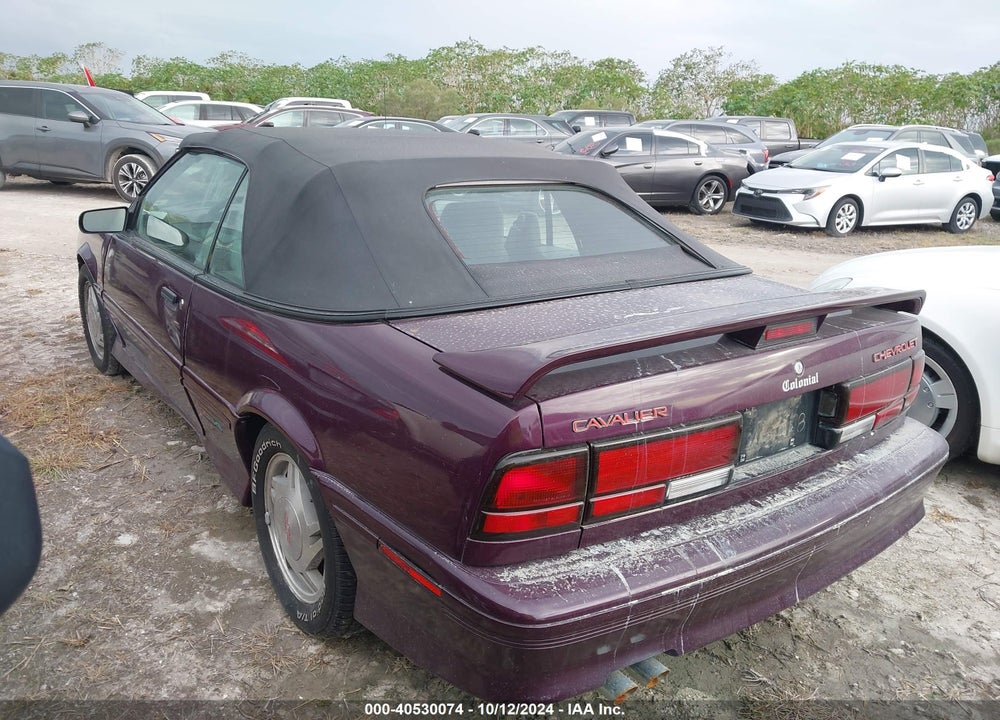 1994 CHEVROLET CAVALIER Z24 VIN: 1G1JF31T6R7303956