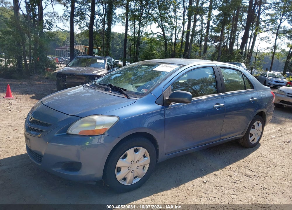 2008 TOYOTA YARIS VIN: JTDBT923084016134