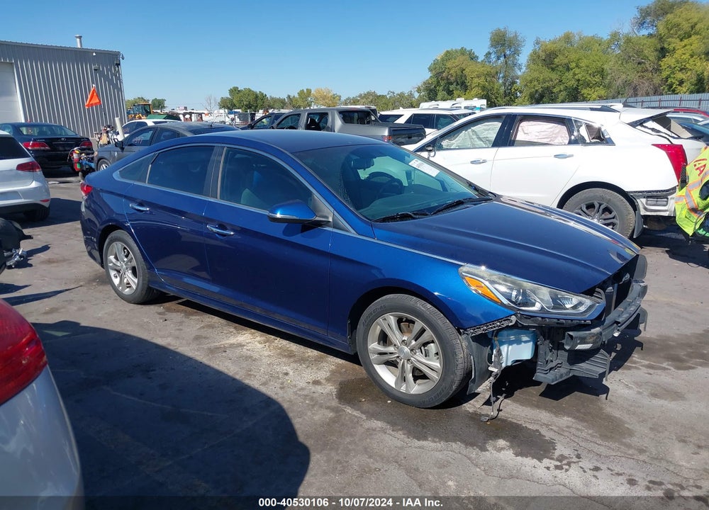 2018 HYUNDAI SONATA SEL VIN: 5NPE34AF8JH604195