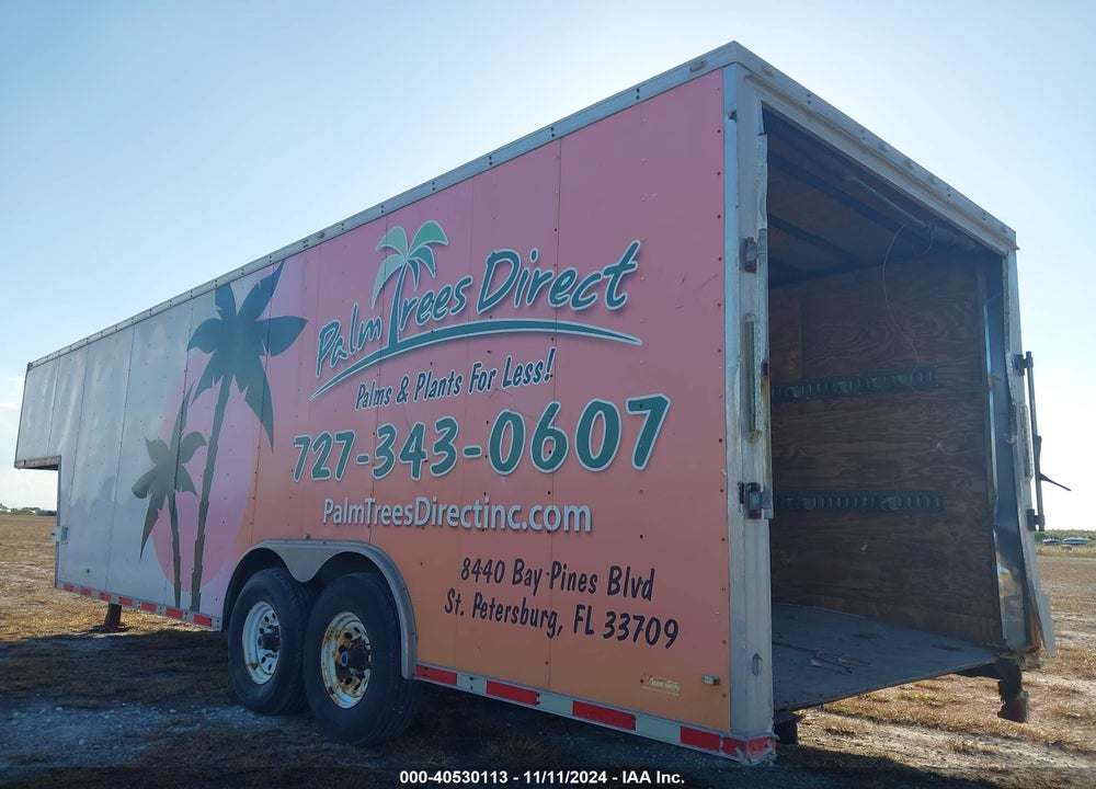 2016 COVERED WA ENCLOSED UTILITY VIN: 53FGE3024GF021878