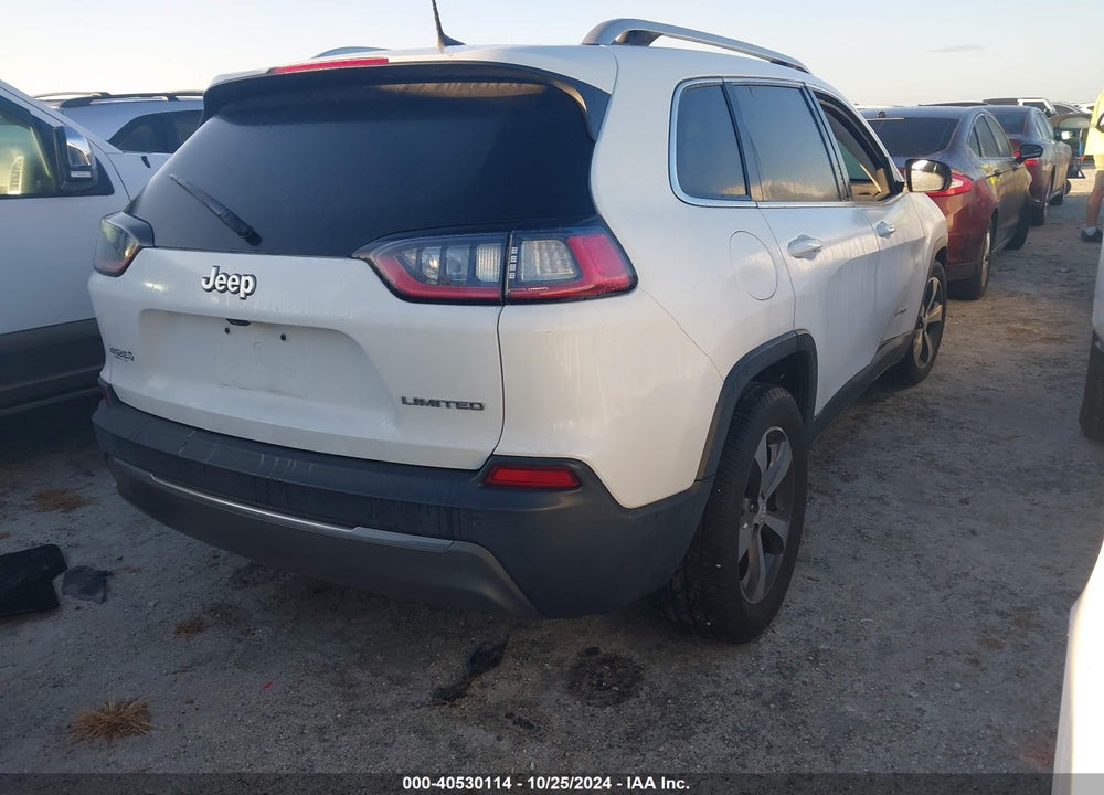 2019 JEEP CHEROKEE LIMITED FWD VIN: 1C4PJLDB9KD348884