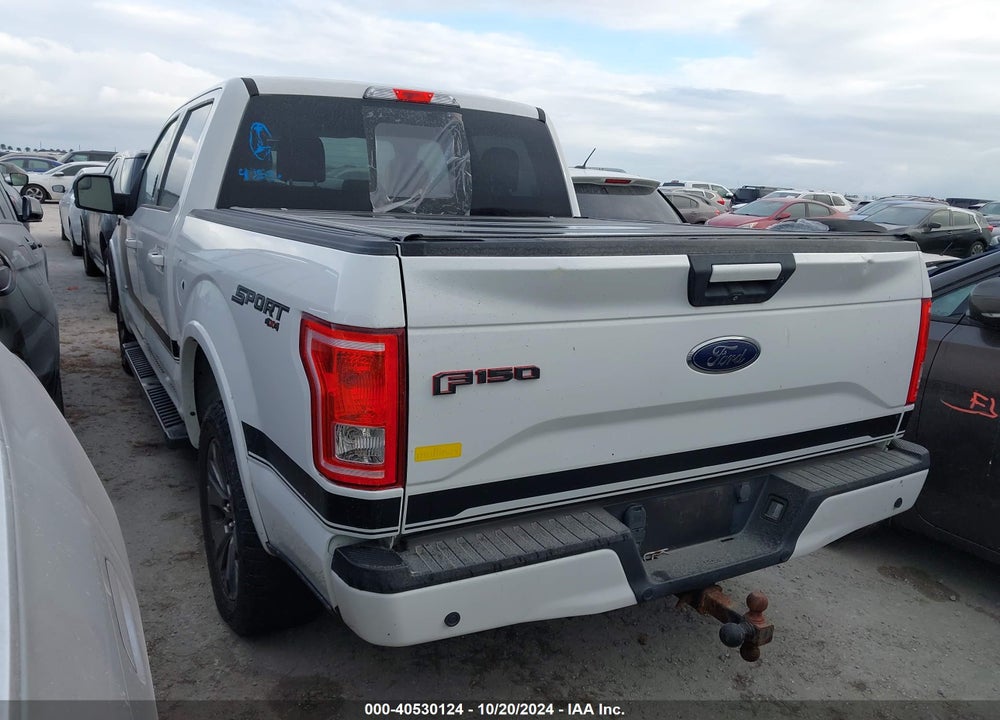 2017 FORD F-150 XLT VIN: 1FTEW1EG0HFA89884