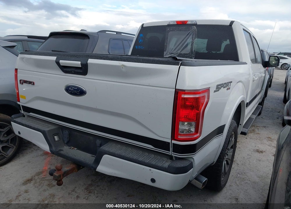 2017 FORD F-150 XLT VIN: 1FTEW1EG0HFA89884