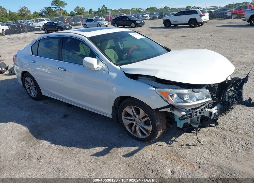 2017 HONDA ACCORD EX VIN: 1HGCR2F00HA200552