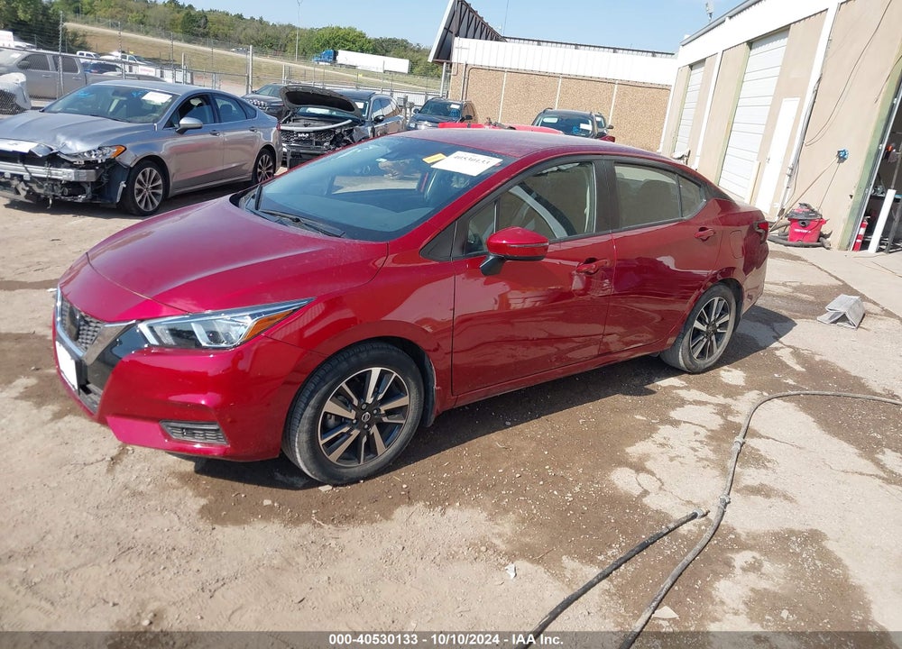 2021 NISSAN VERSA SV XTRONIC CVT VIN: 3N1CN8EV0ML832421