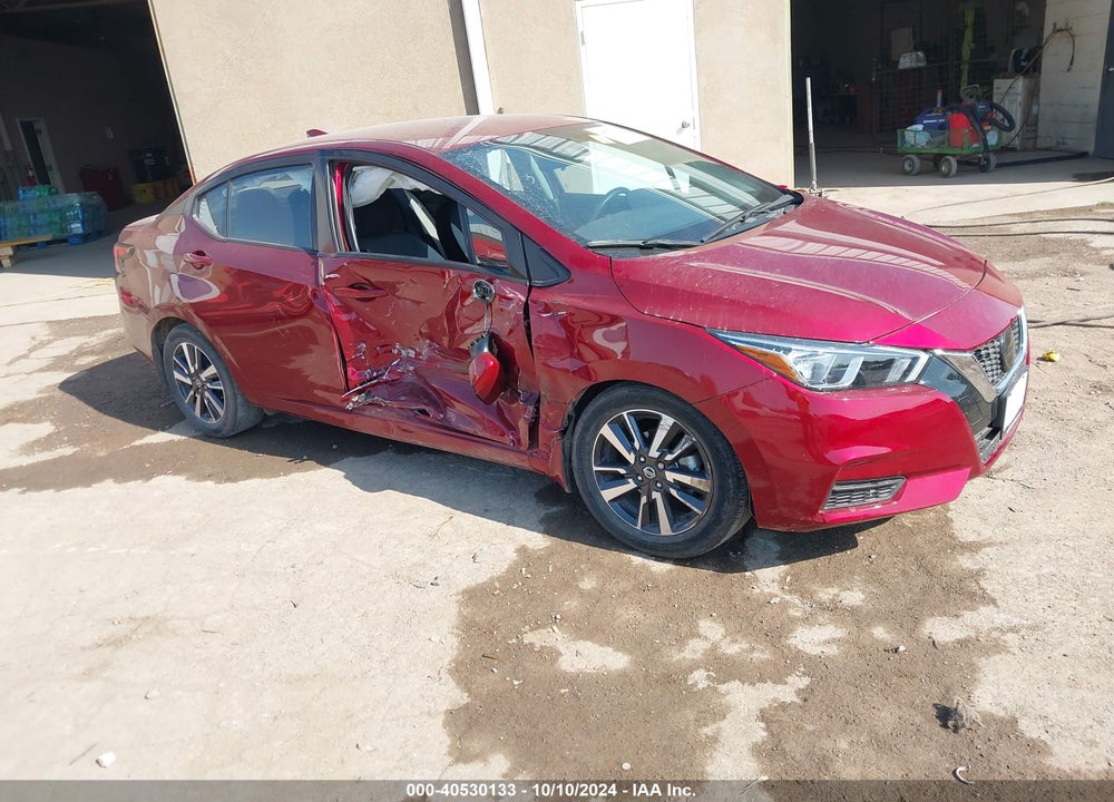 2021 NISSAN VERSA SV XTRONIC CVT VIN: 3N1CN8EV0ML832421