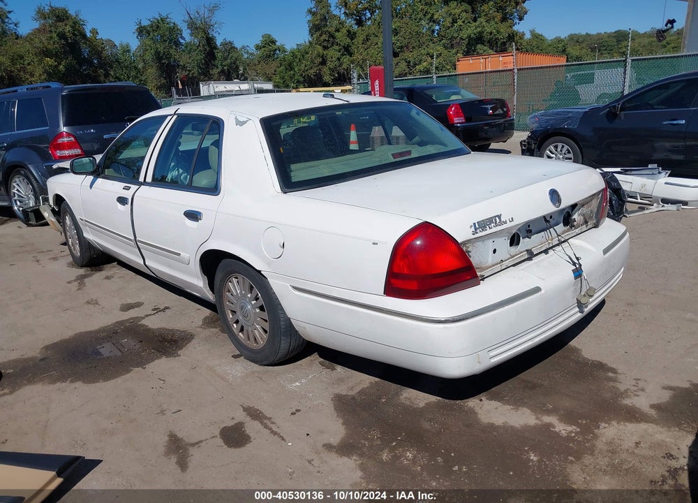 2006 MERCURY GRAND MARQUIS LS VIN: 2MHFM75V46X638436