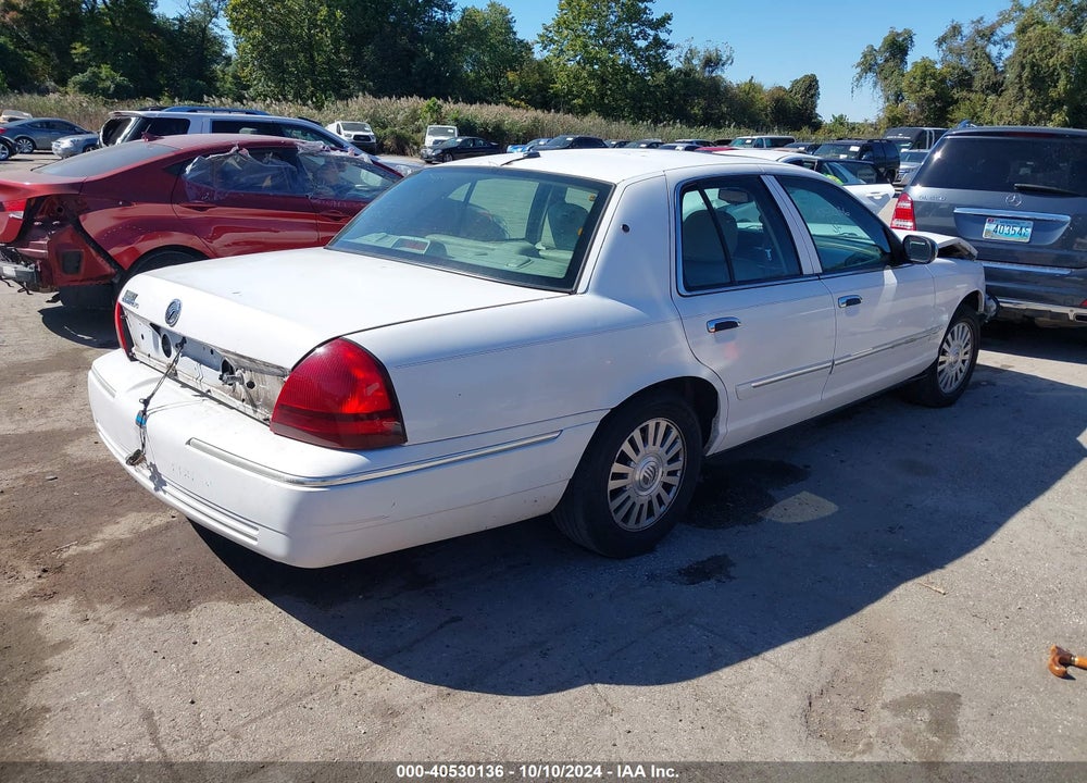 2006 MERCURY GRAND MARQUIS LS VIN: 2MHFM75V46X638436